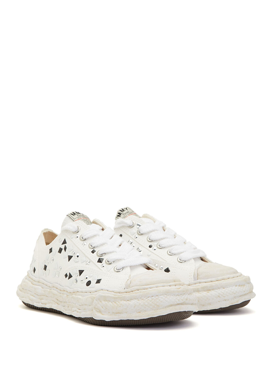 Maison Mihara Yasuhiro Peterson Beyaz Kadın Sneaker görsel 2