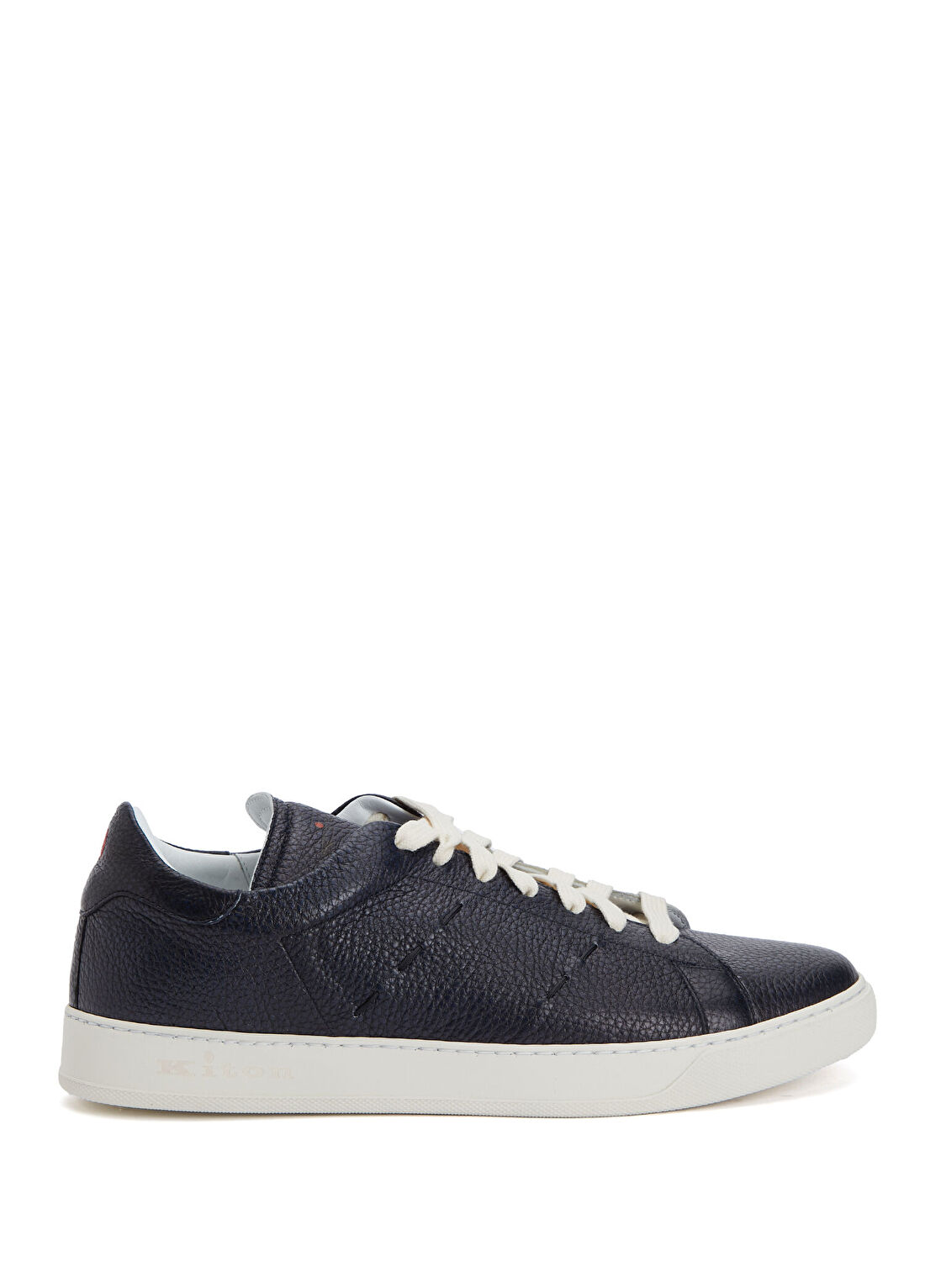 Kiton Lacivert Erkek Deri Sneaker