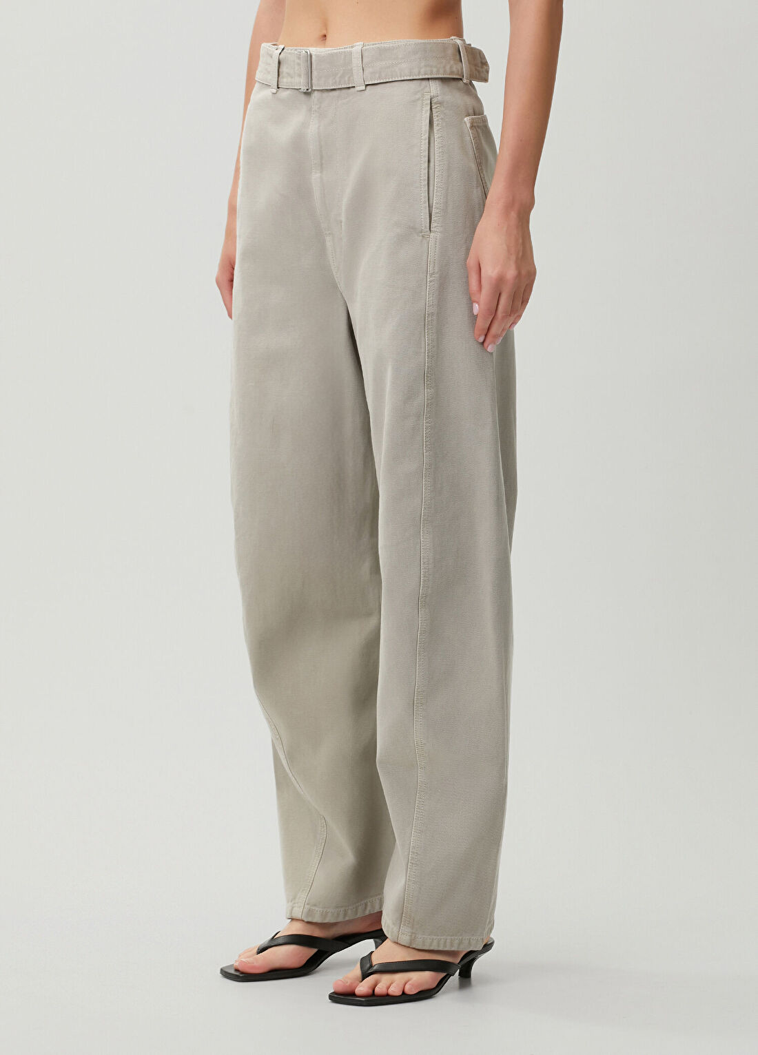 Lemaire Twisted Bej Pantolon görsel 2