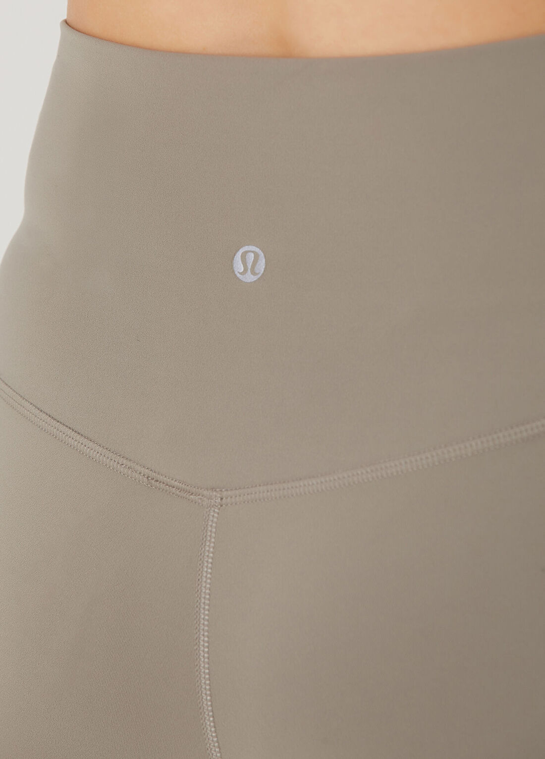 lululemon Align High Rise Crop Haki Tayt görsel 4