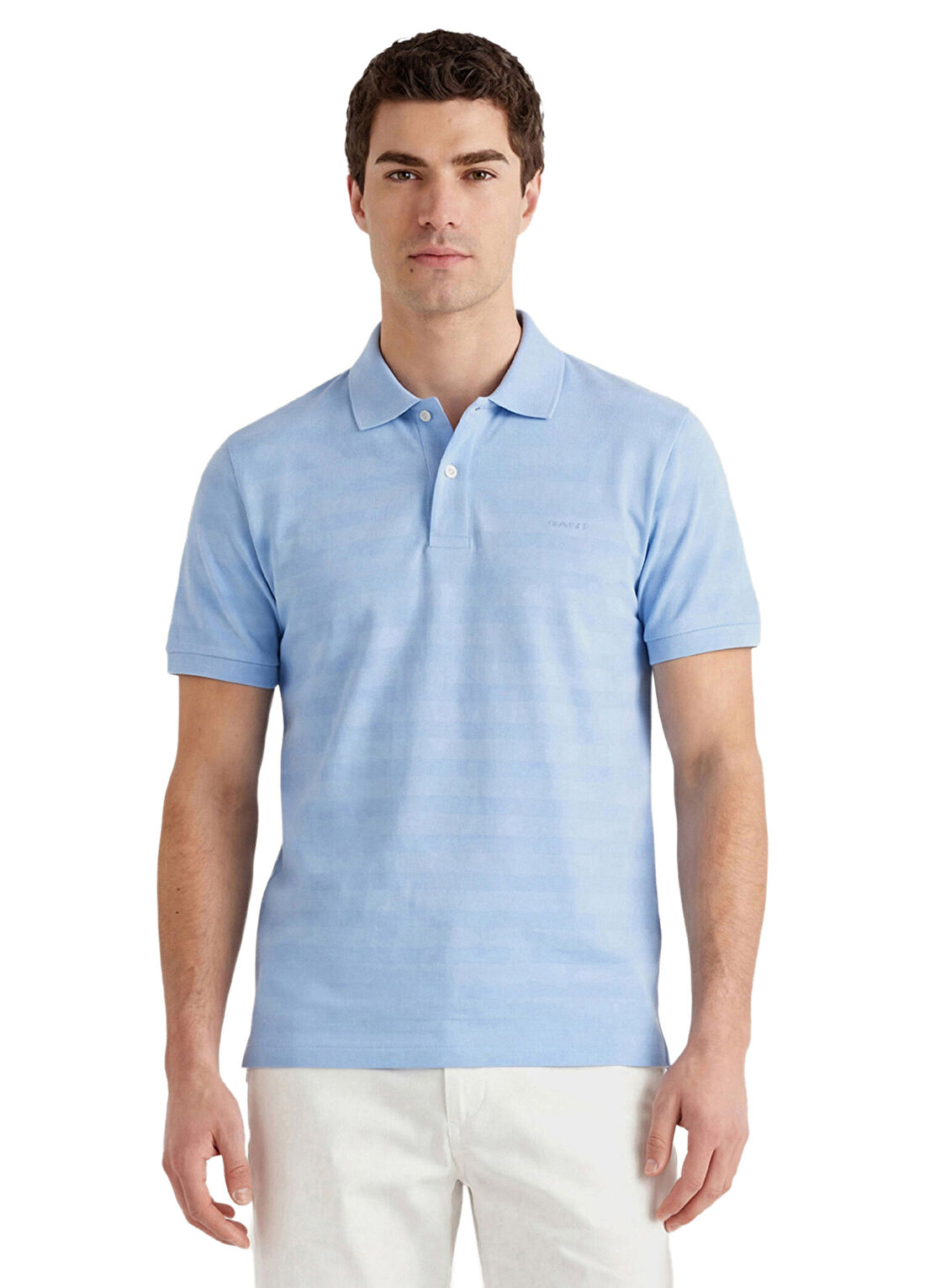 Gant Mavi Polo Yaka Regular Fit Kısa Kollu Erkek T-Shirt