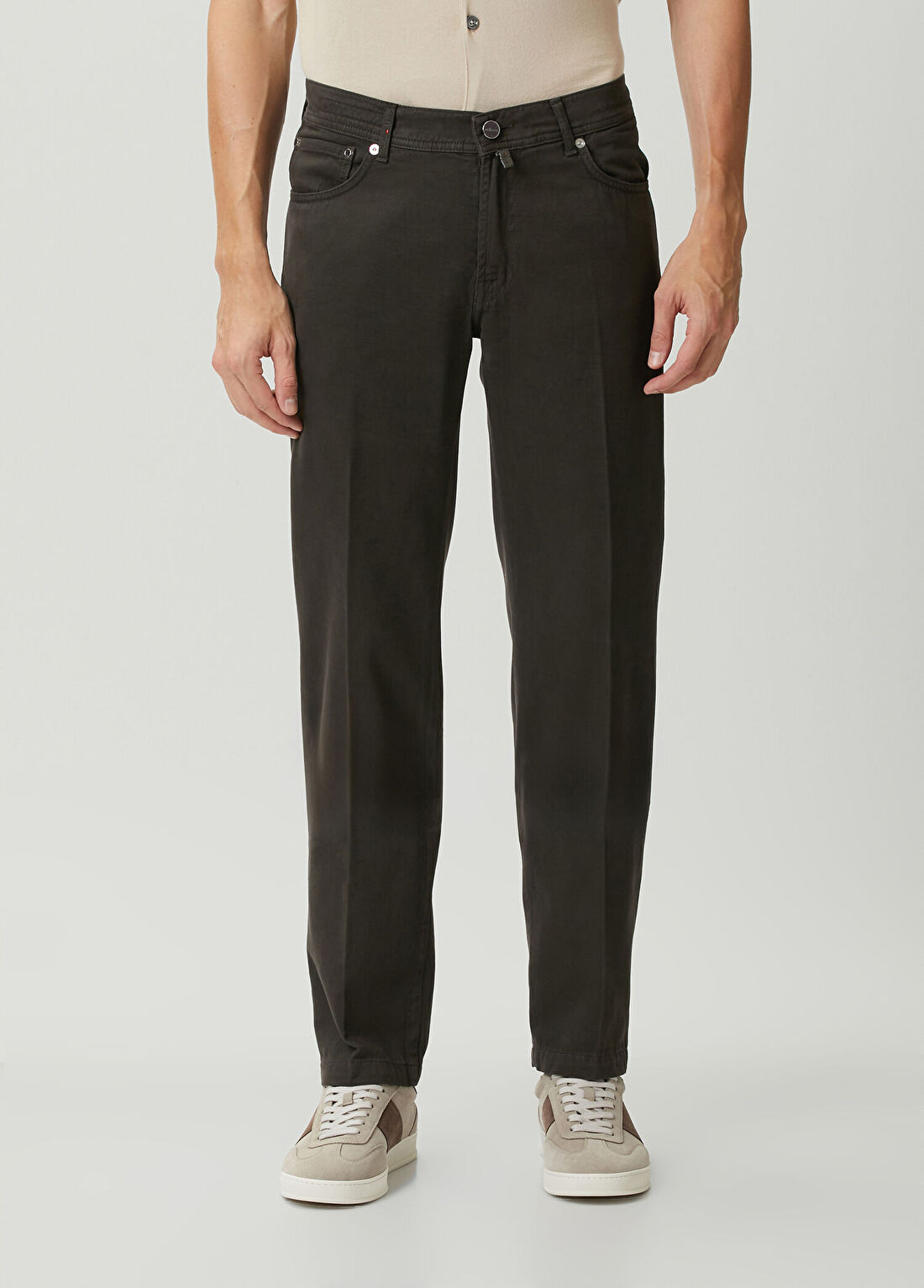 Kiton Koyu Gri Pantolon görsel 2