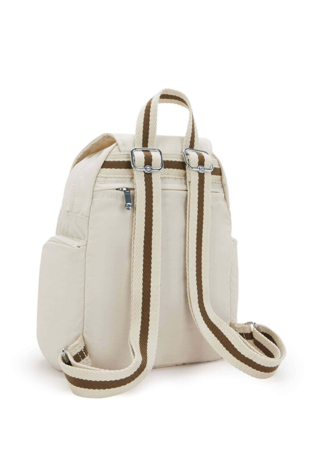 Kipling City Zip Bej Mini Küçük Boy Kadın Sırt Çantası görsel 2