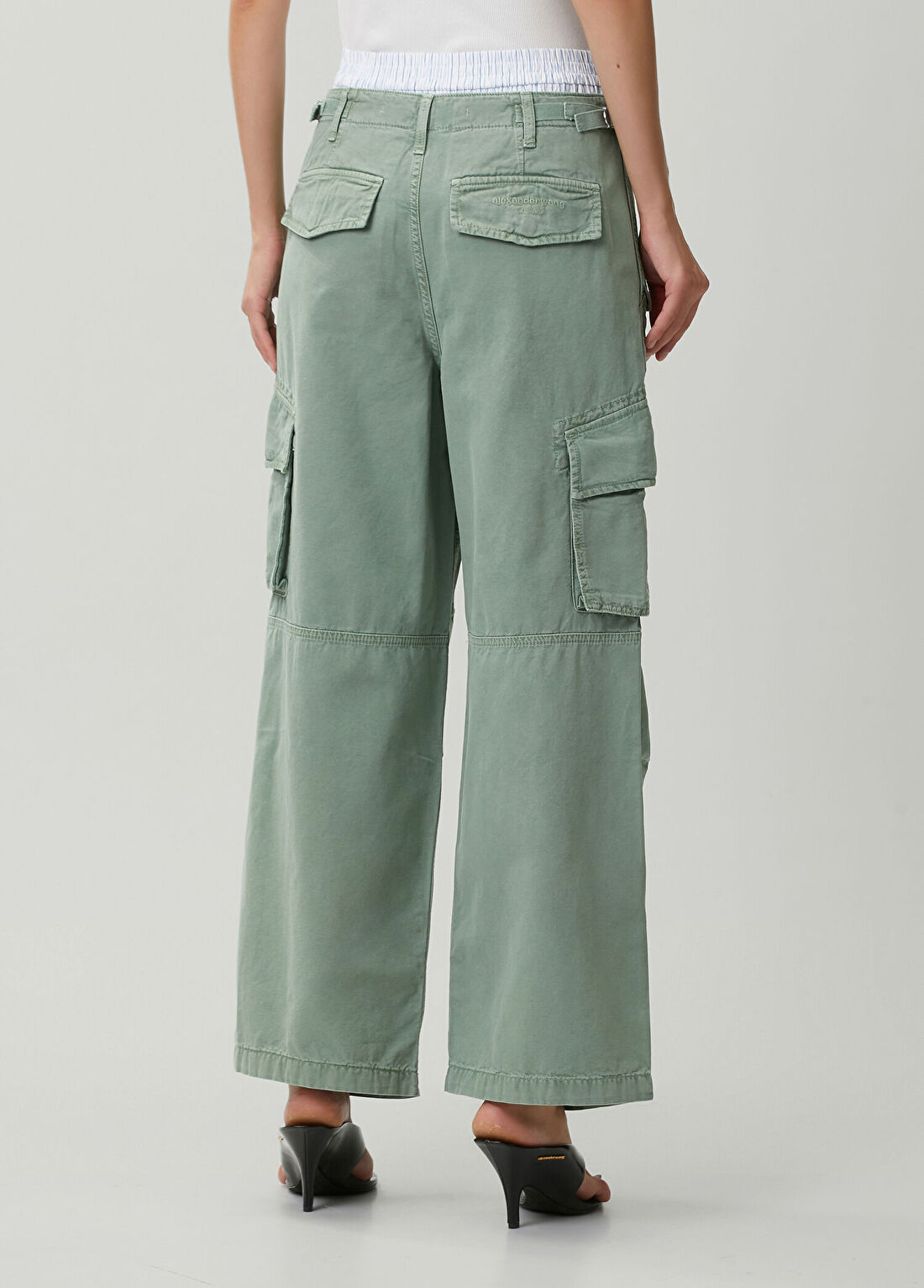 Alexander Wang Yeşil Kargo Pantolon görsel 4