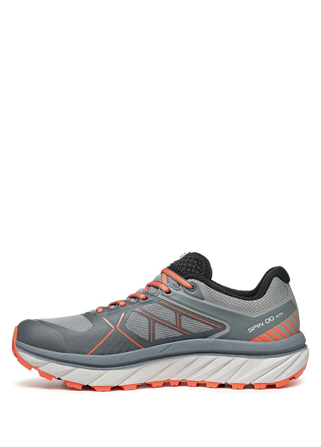 Scarpa Spin Infinity WMN Gore-Tex Gray Coral Red Kadın Koşu Ayakkabısı görsel 3