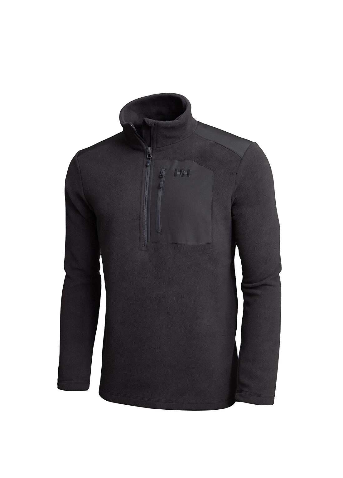Helly Hansen Block Ebony Yarım Fermuarlı Erkek Polar