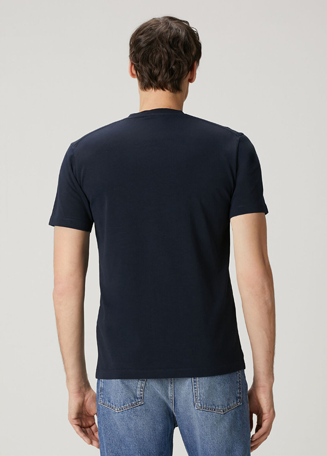 Dsquared2 Lacivert Logo Detaylı T-shirt görsel 4