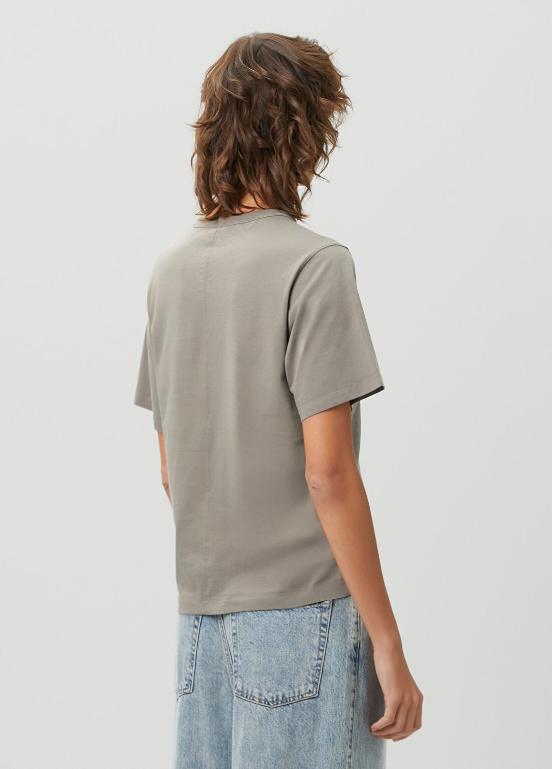 Rick Owens Gri T-shirt görsel 4