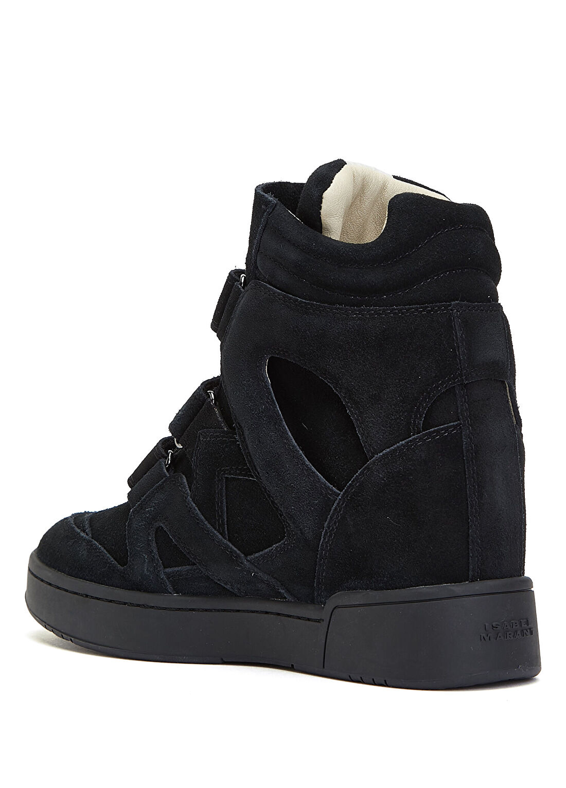 Isabel Marant IM3 Siyah Kadın Süet Sneaker görsel 3