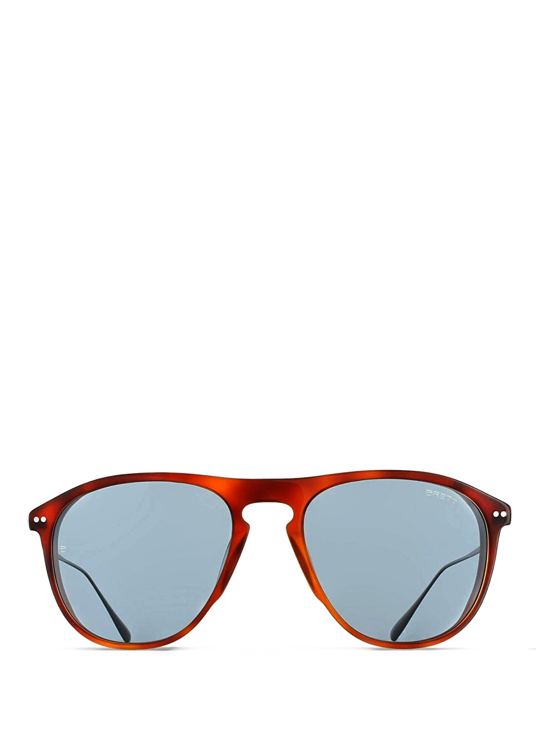 Brett Barry Sun C09 Kahverengi Titanyum Unisex Güneş Gözlüğü