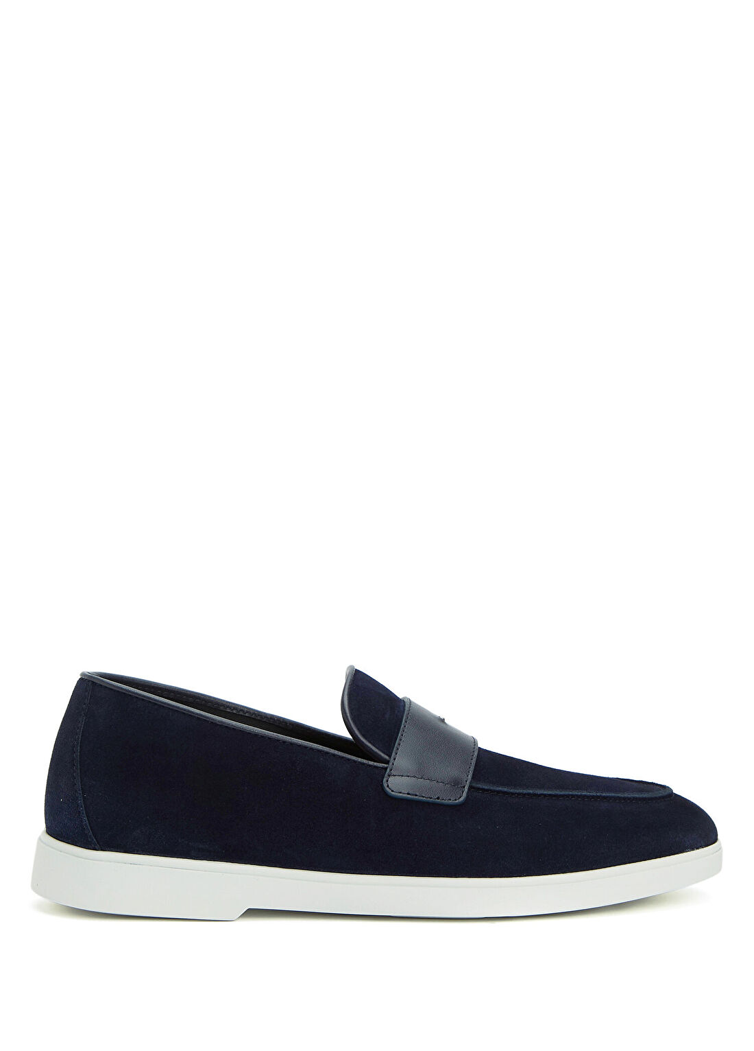 Giuseppe Zanotti Lacivert Erkek Süet Loafer