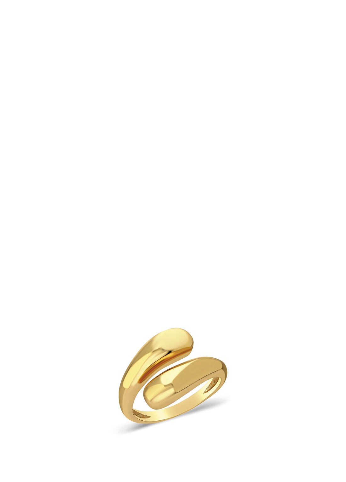 Nayra Jewelry Cherish 925 Ayar Gümüş Üzeri 18 Ayar Mikron Altın Kaplama Kadın Yüzük