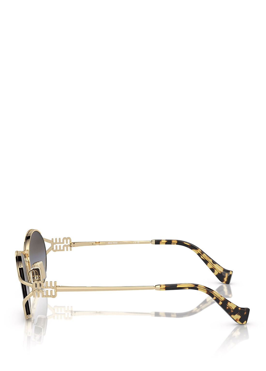 Miu Miu MU 52YS Light Gold Kadın Güneş Gözlüğü görsel 3