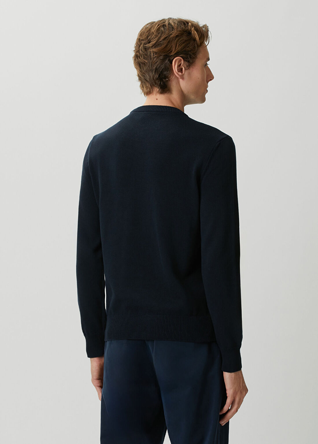 Emporio Armani Lacivert Kazak görsel 4