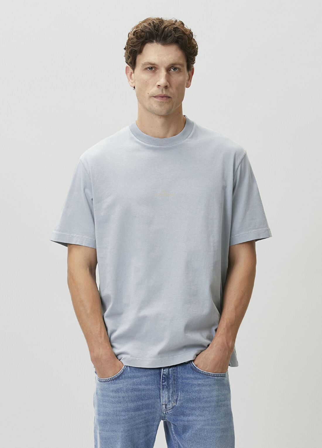 Stone Island Açık Mavi T-shirt