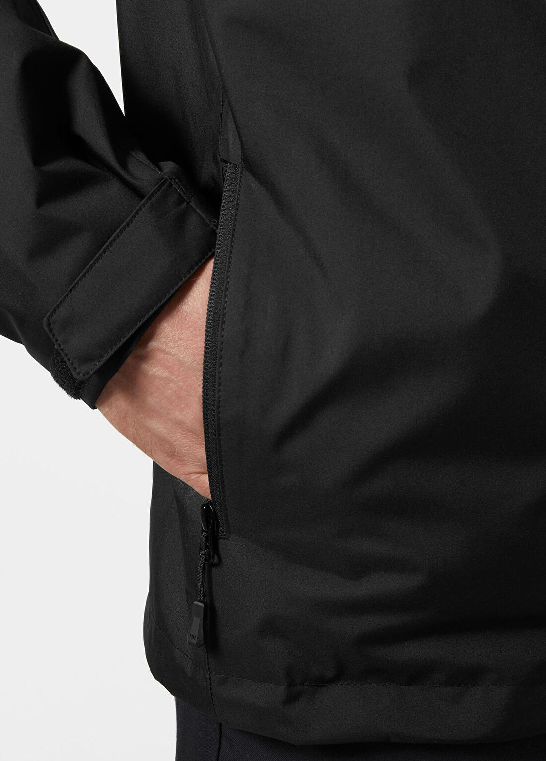 Helly Hansen Crew Hooded Midlayer Black Polarlı Erkek Mont 2 görsel 3