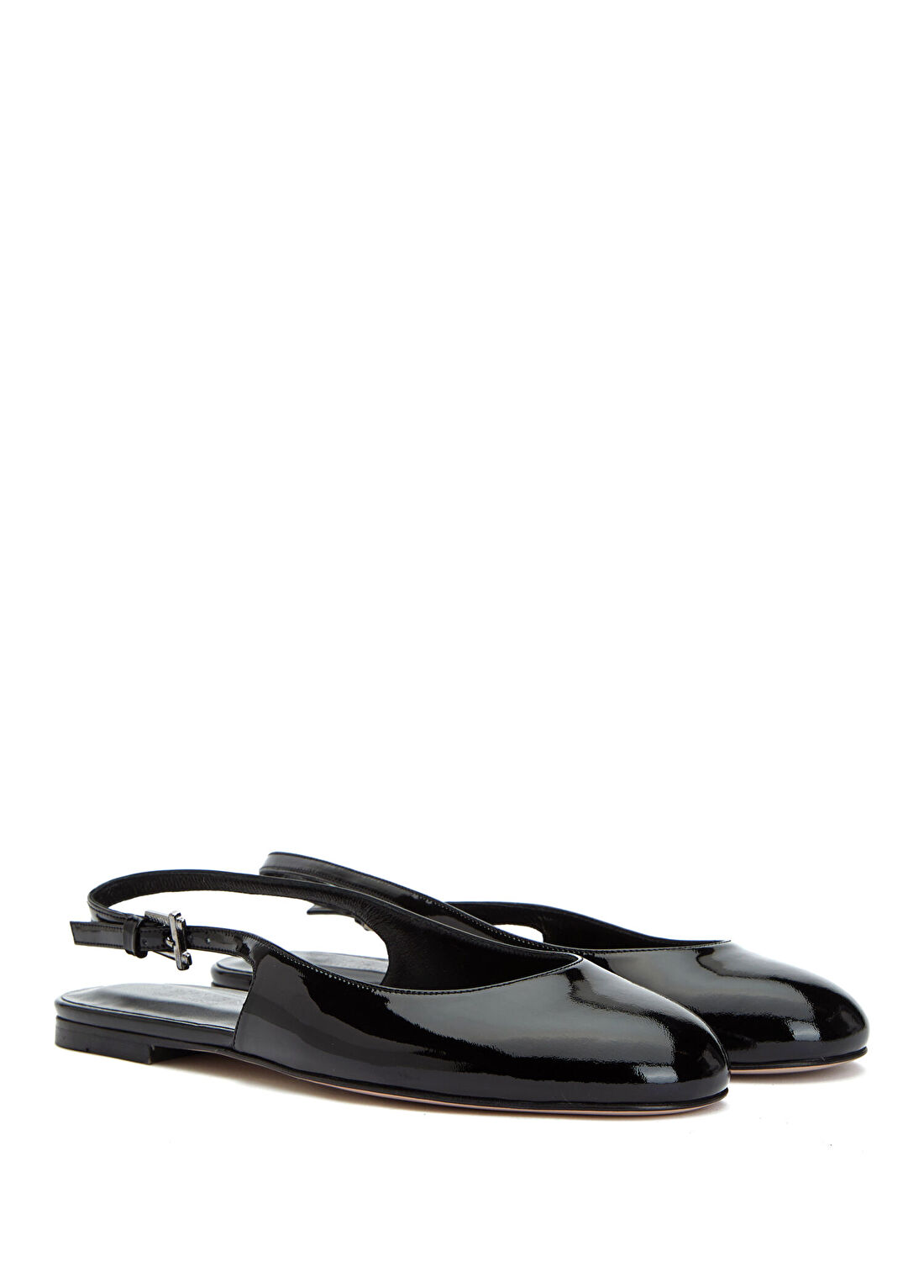 Beymen Collection Siyah Klasik Deri Babet görsel 2