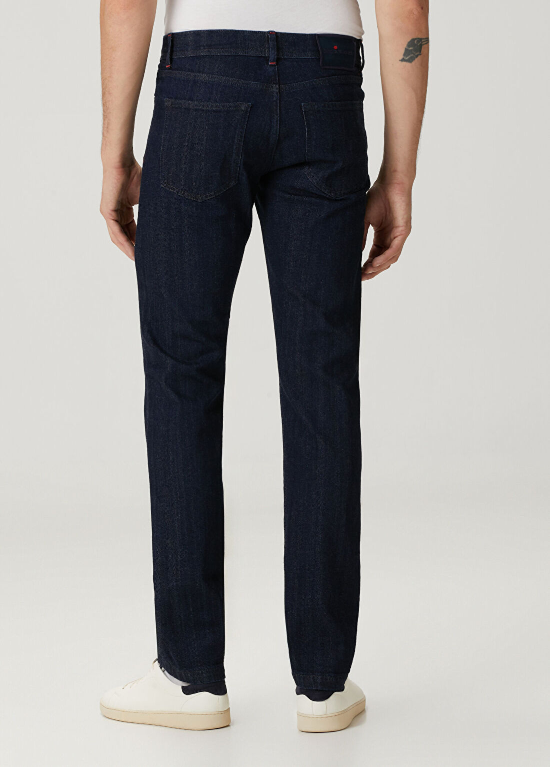 Kiton Lacivert Jean Pantolon görsel 3
