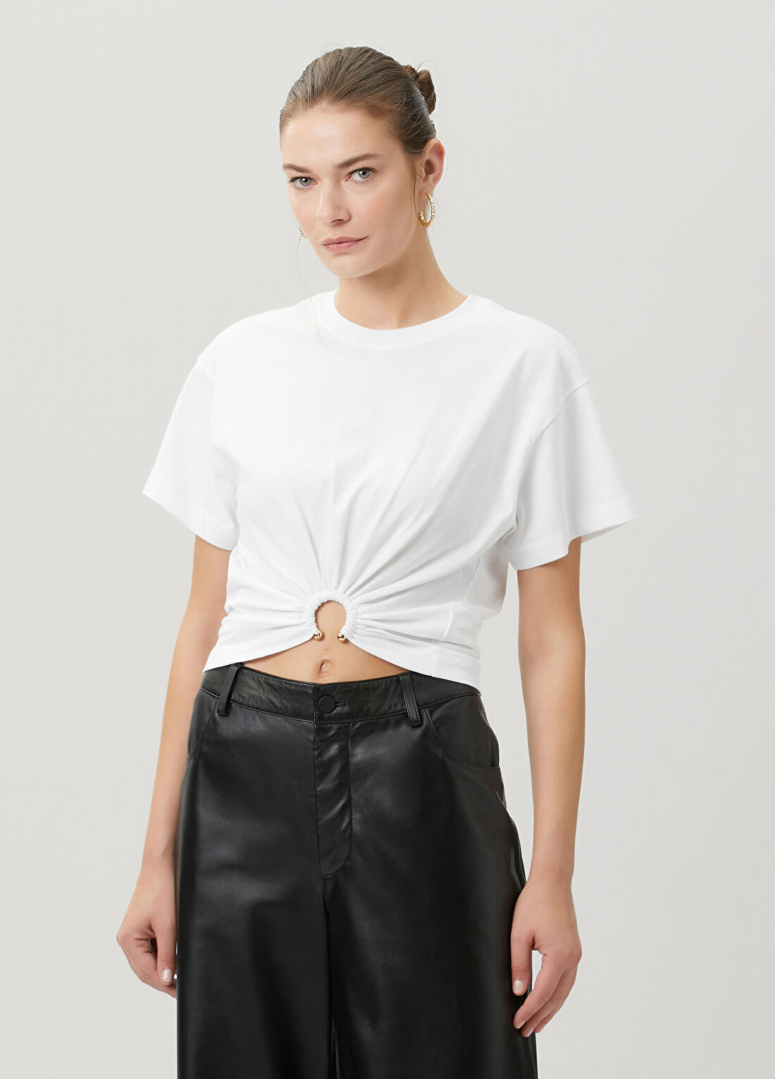 Rabanne Haut Beyaz T-shirt