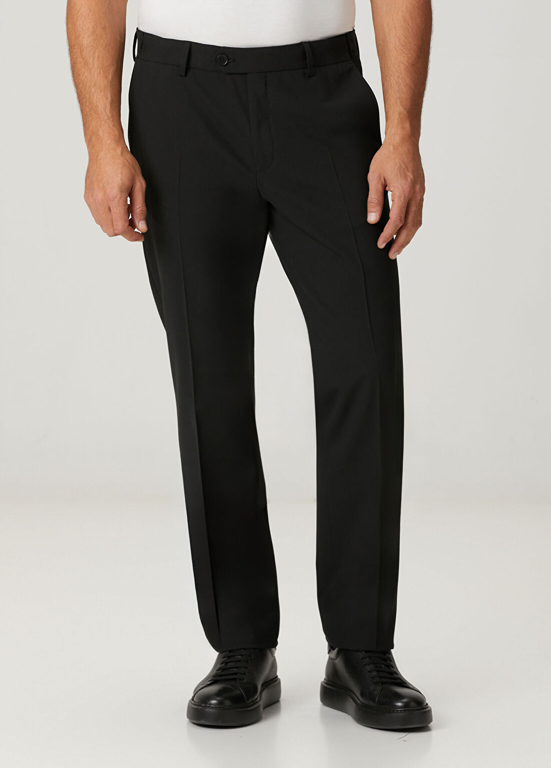 Beymen Collection Siyah Yün Pantolon görsel 2