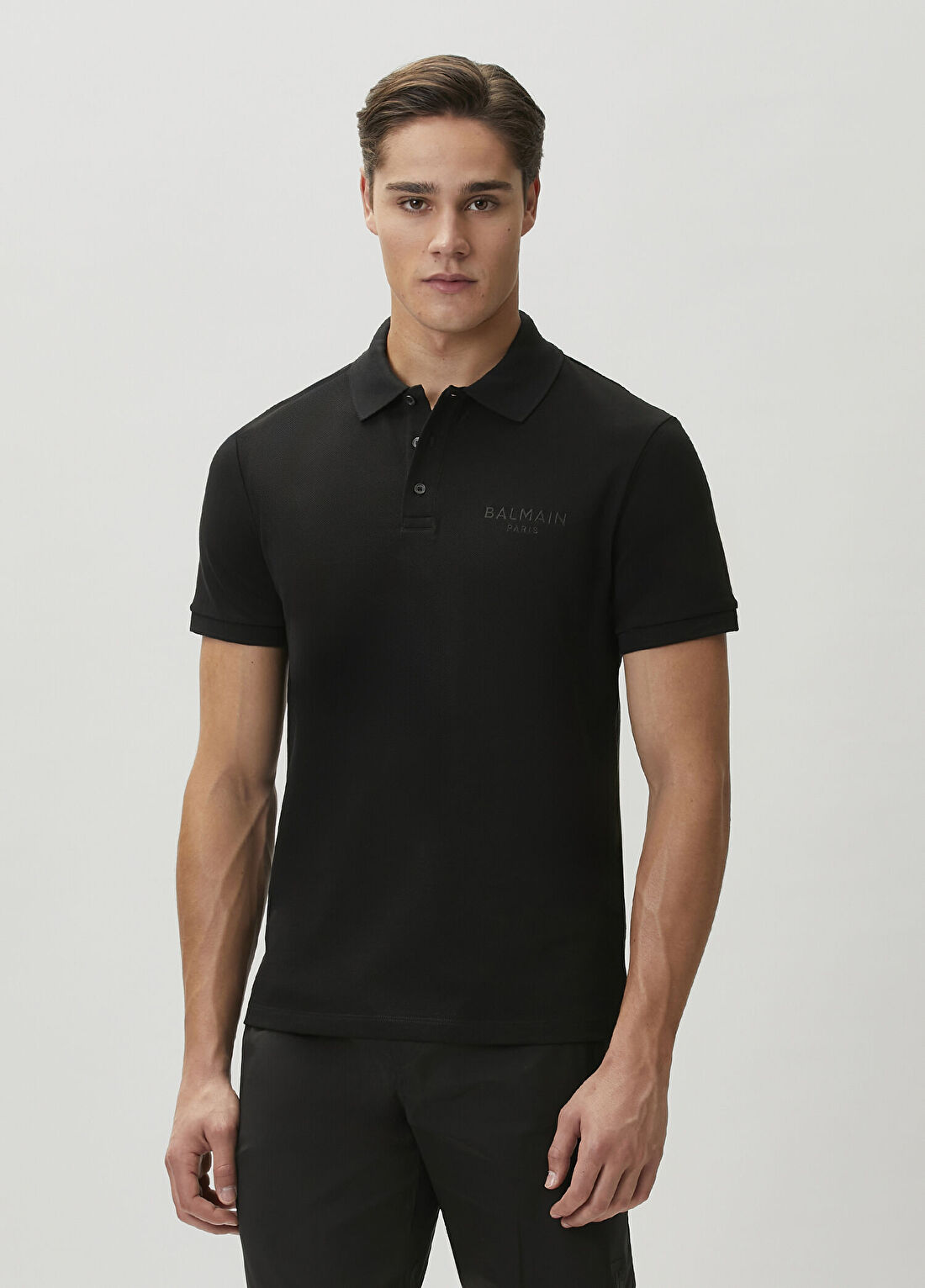 Balmain Siyah Polo T-shirt