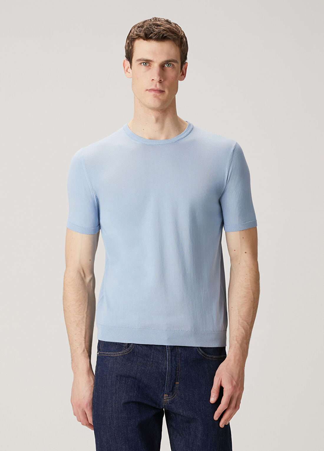 Roberto Collina Mavi Basic T-shirt