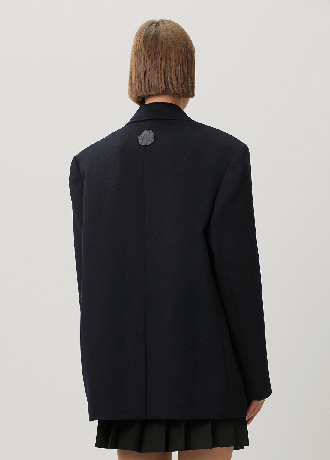 Mithridate Lacivert Yün Blazer görsel 4