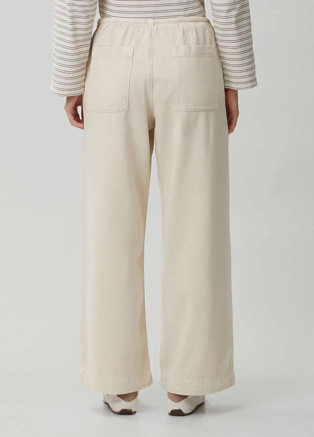 Rag&Bone Clare Bej Jean Pantolon görsel 4