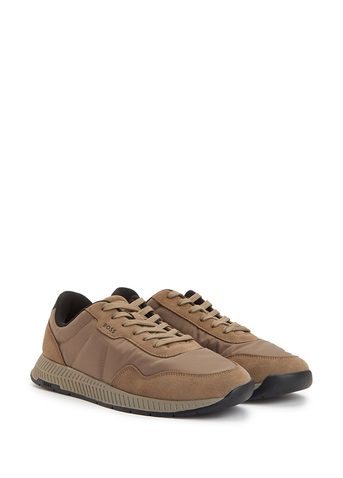 Boss Titanium Bej Erkek Sneaker görsel 2