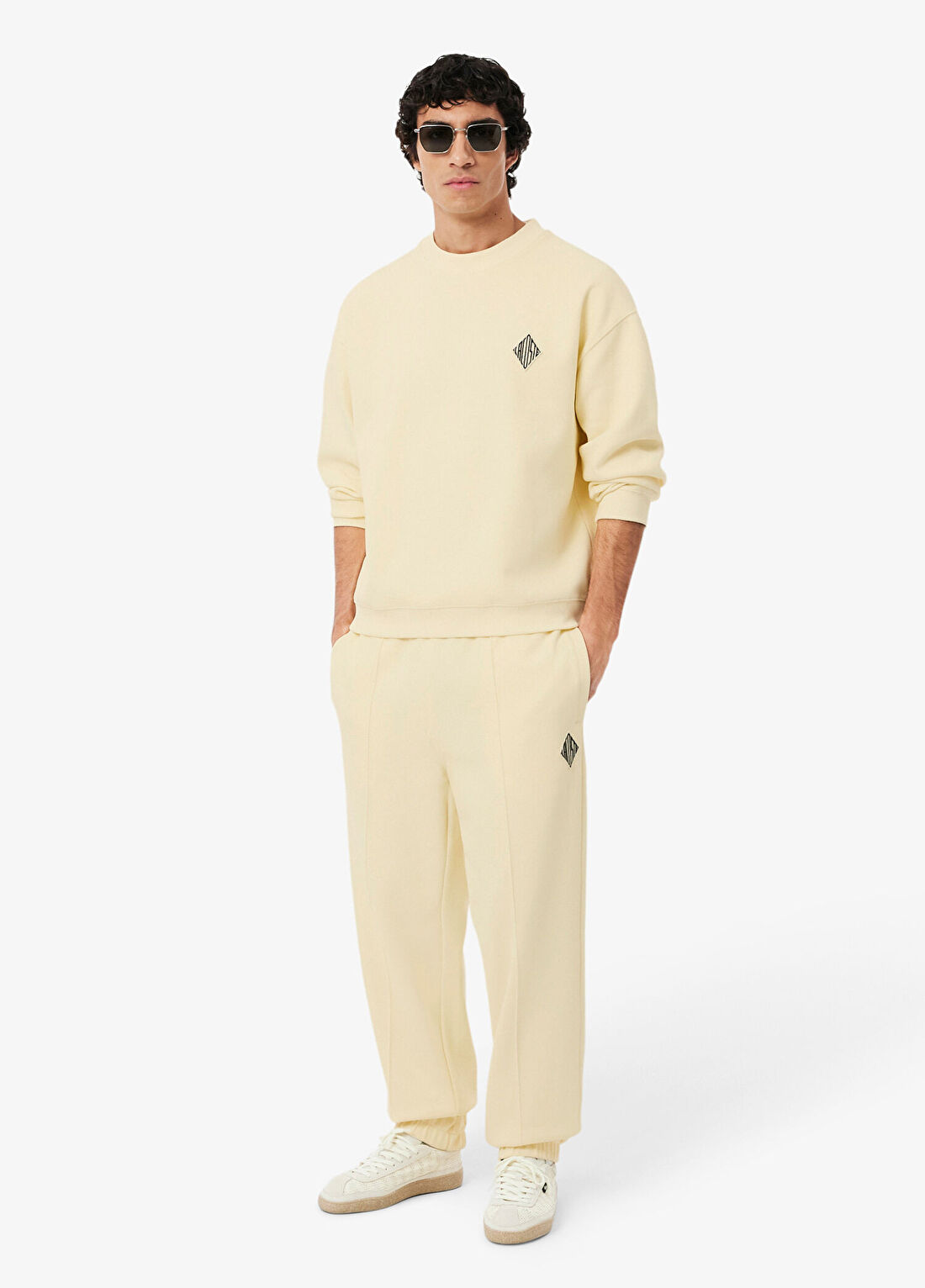 Lacoste Sarı Regular Fit Erkek Eşofman Altı