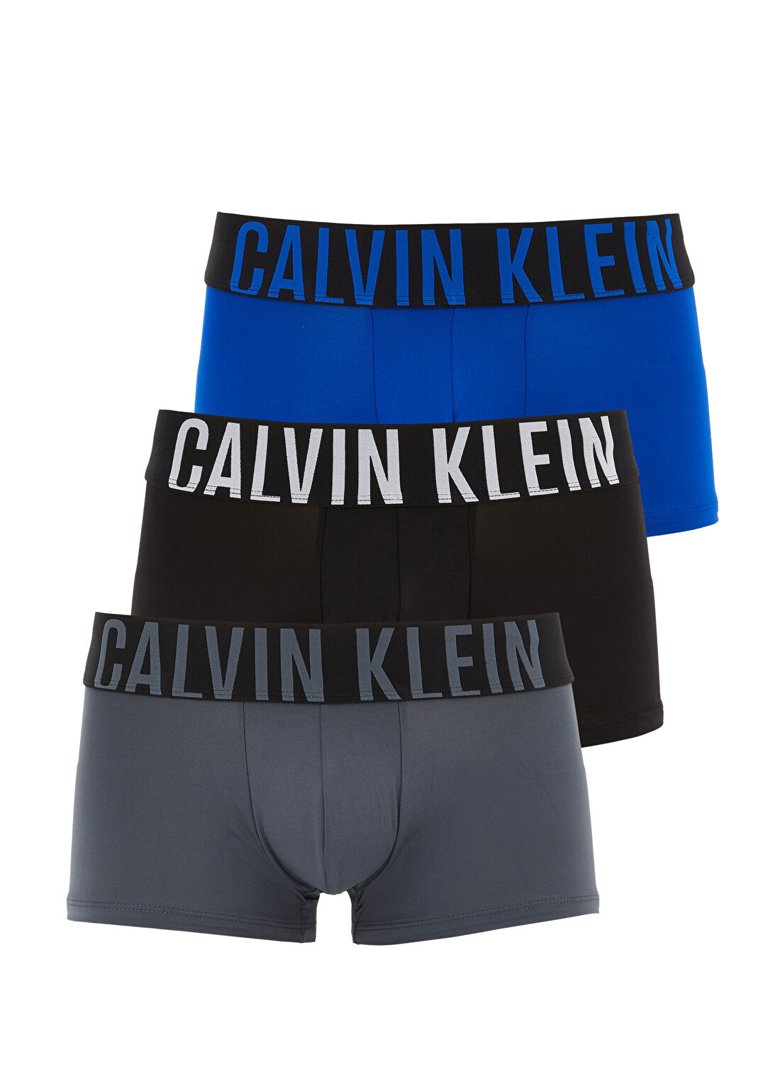 Calvin Klein Mavi 3lü Boxer Seti