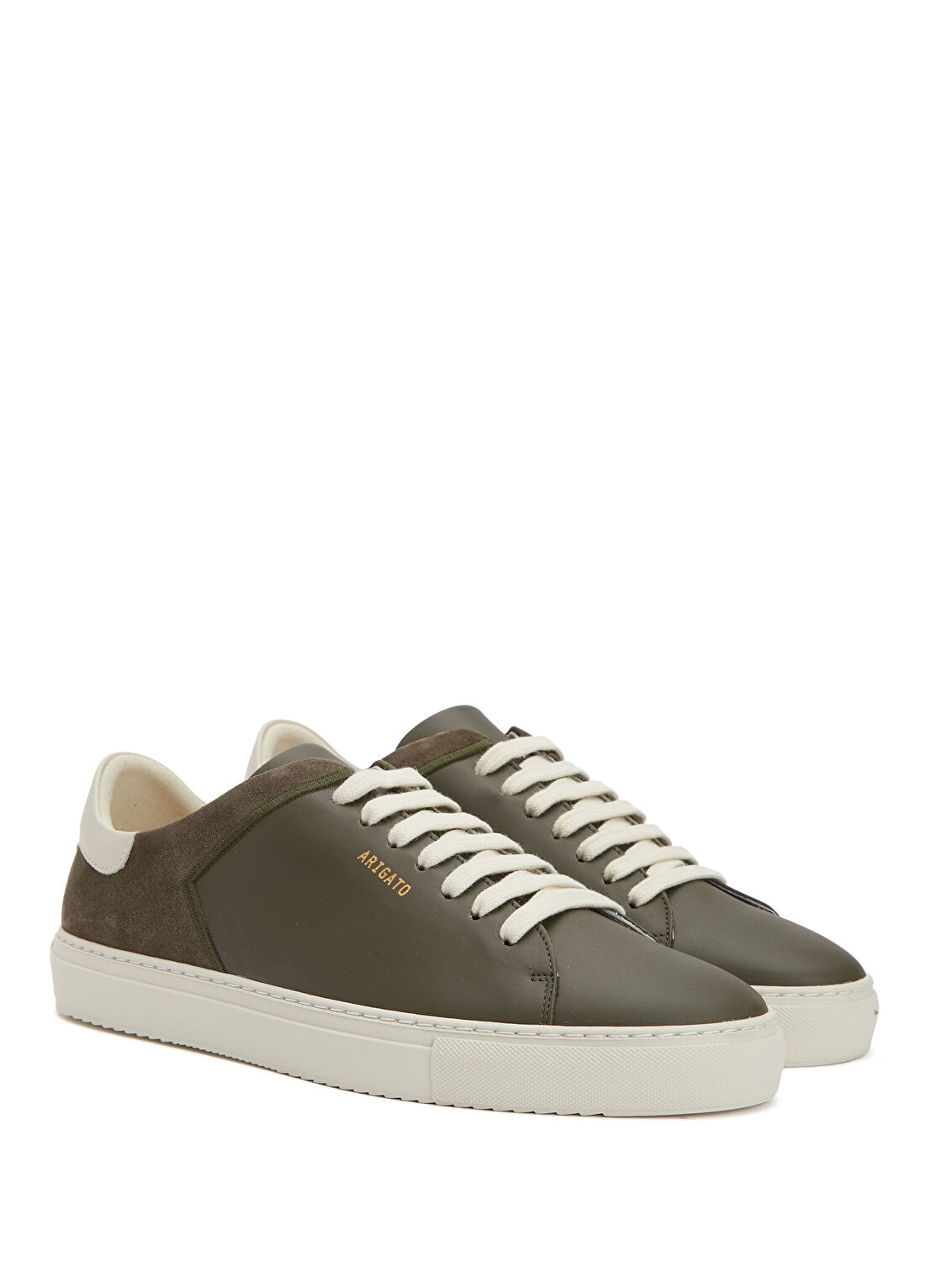 Axel Arigato Clean 90 Split Haki Erkek Deri Sneaker görsel 2