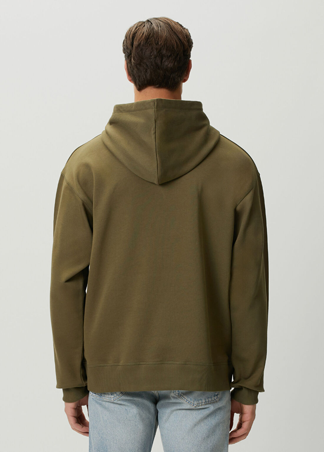 Balmain Haki Kapüşonlu Sweatshirt görsel 4