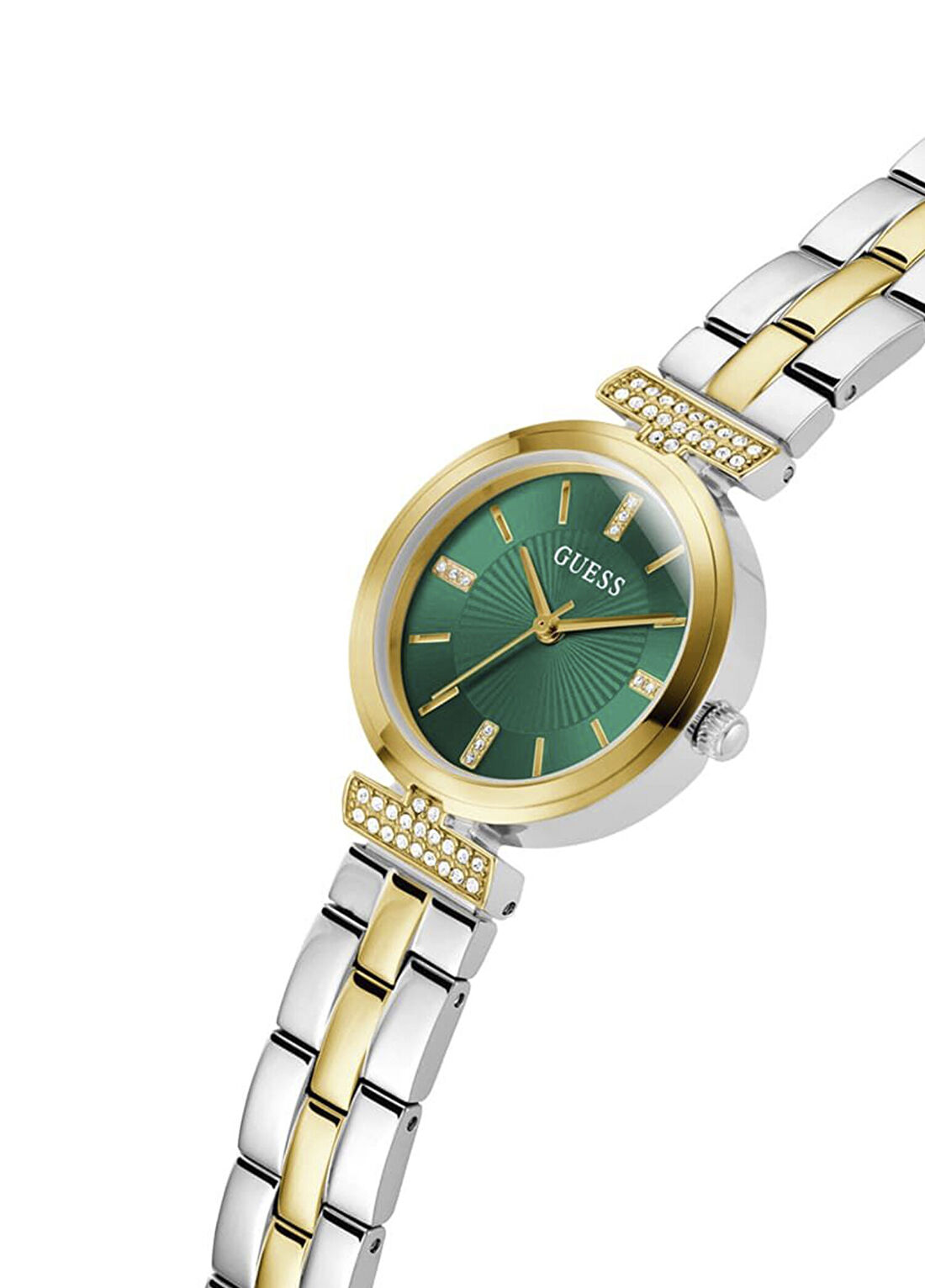 Guess GUGW0762L6 Altın Rengi Metalik Gri Çelik Kadın Kol Saati görsel 4