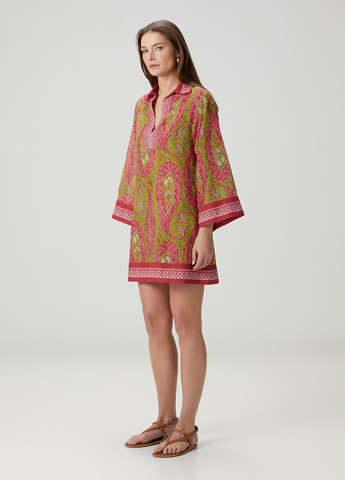Etro Çok Renkli Desenli Kaftan görsel 3