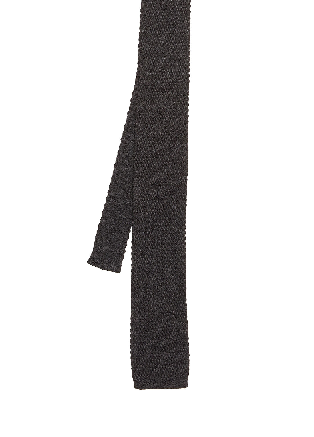 Beymen Collection Antrasit Yün Kravat