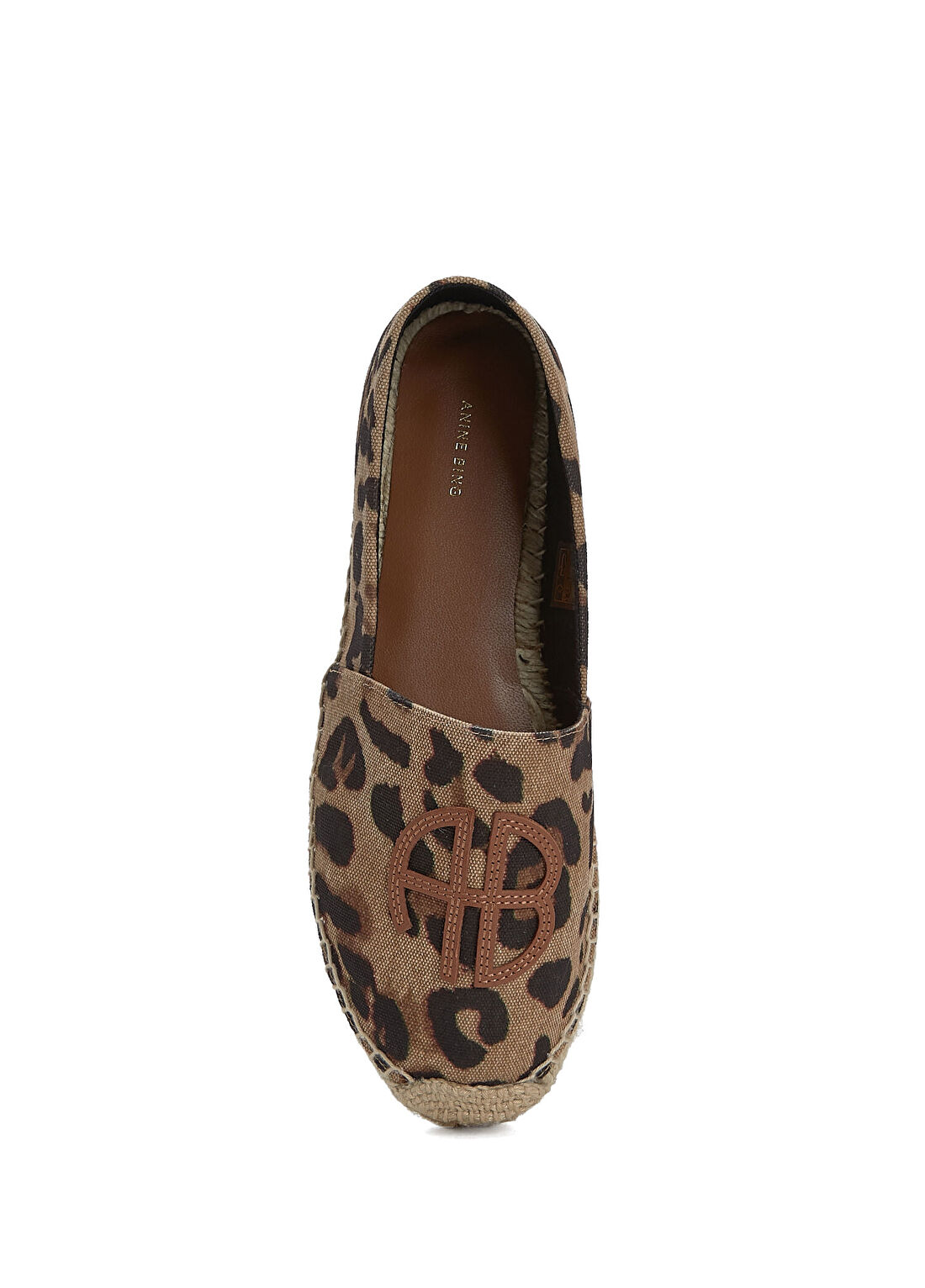 Anine Bing Paloma Leopar Desenli Kadın Espadril görsel 4