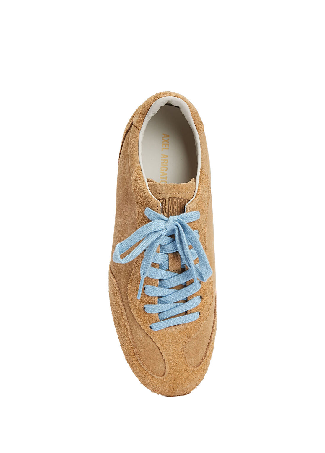 Axel Arigato Daze Runner Gri Bej Kadın Süet Sneaker görsel 4