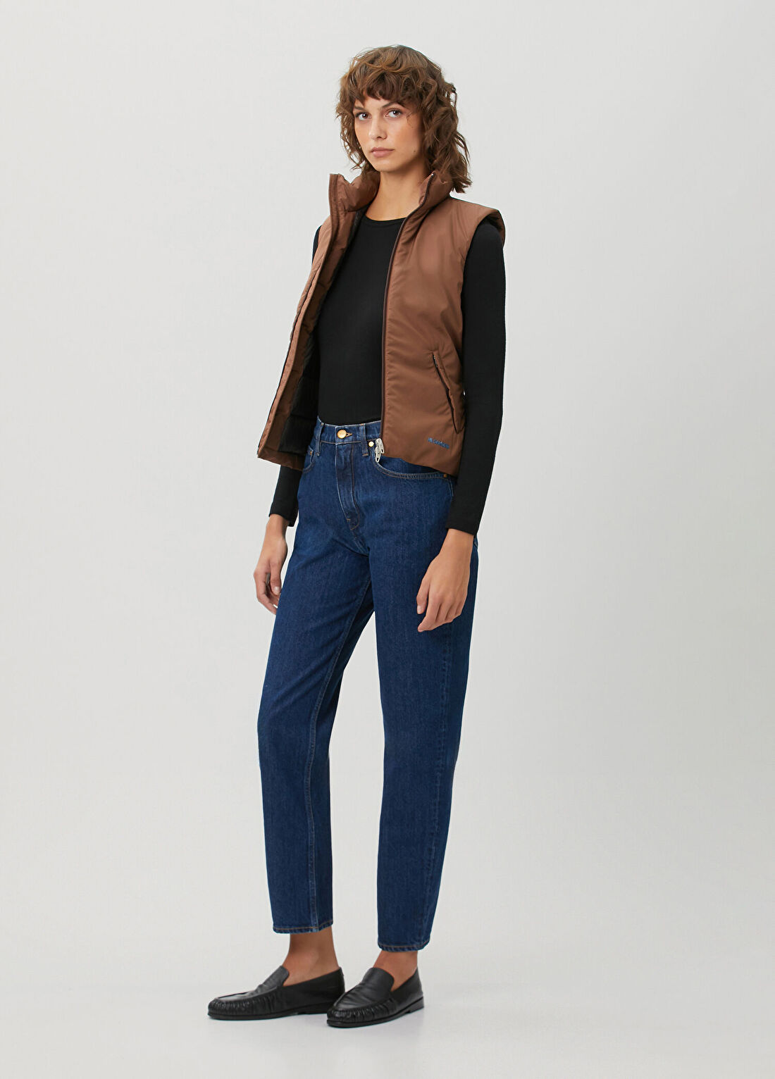 Jil Sander Kahverengi Yelek