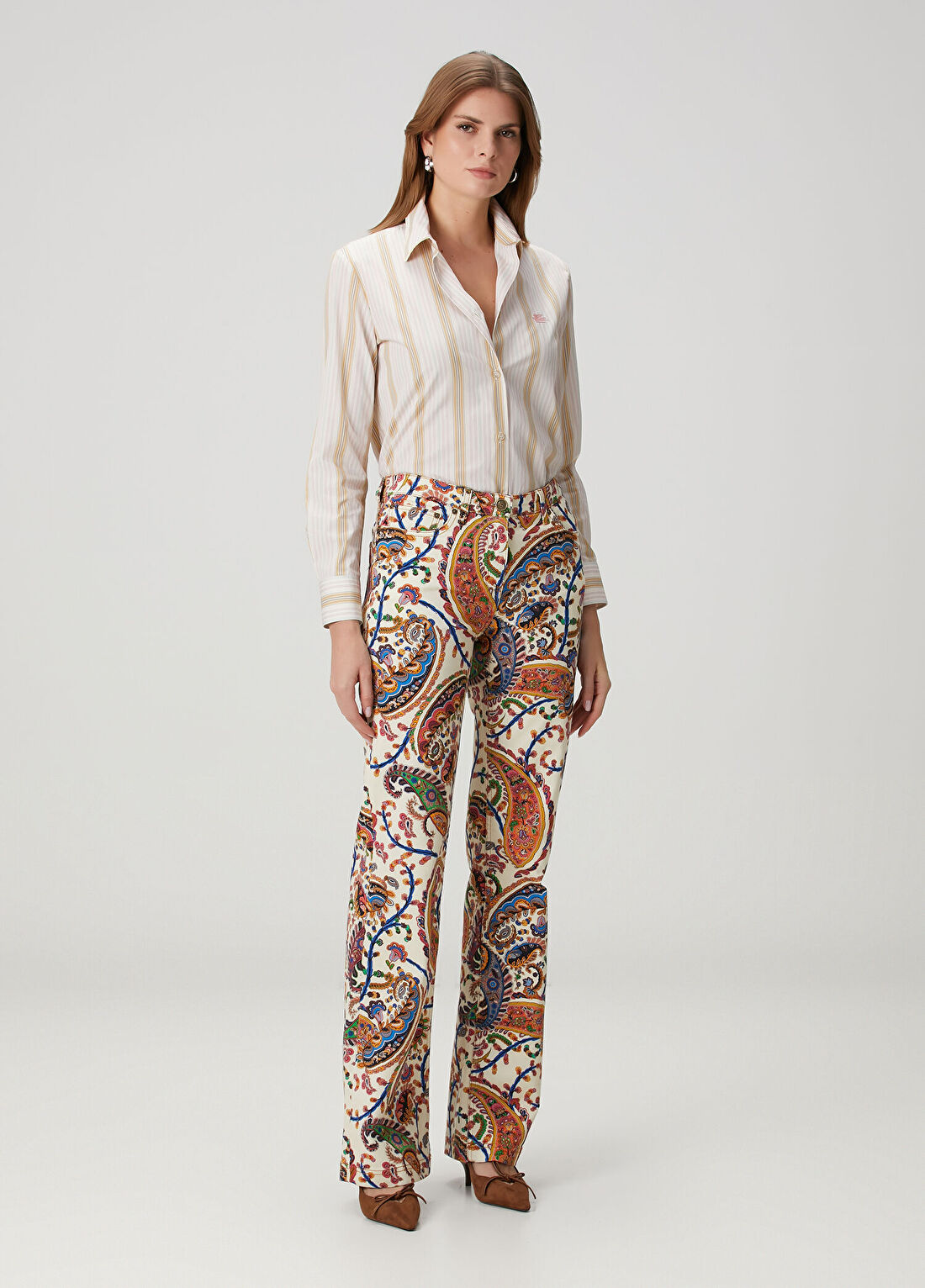 Etro Çok Renkli Jean Pantolon