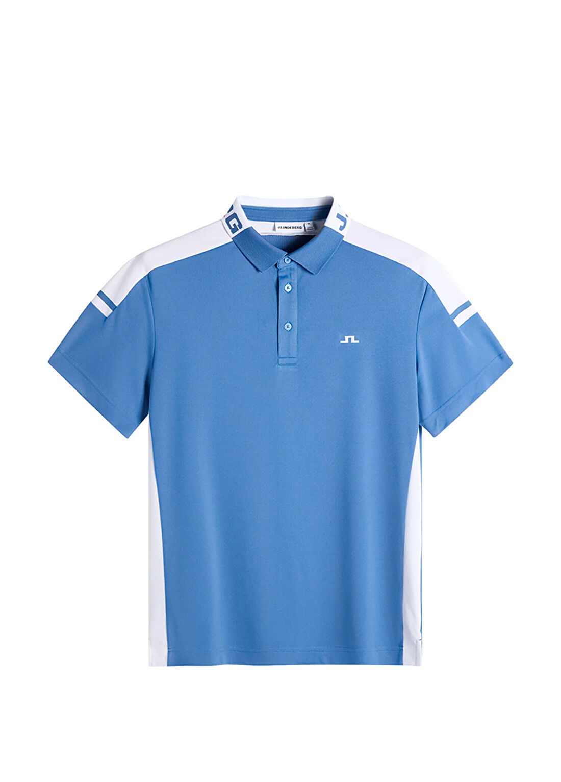 J.Lindeberg Bo Federal Blue Mavi Polo Yaka Kısa Kollu Erkek T-Shirt