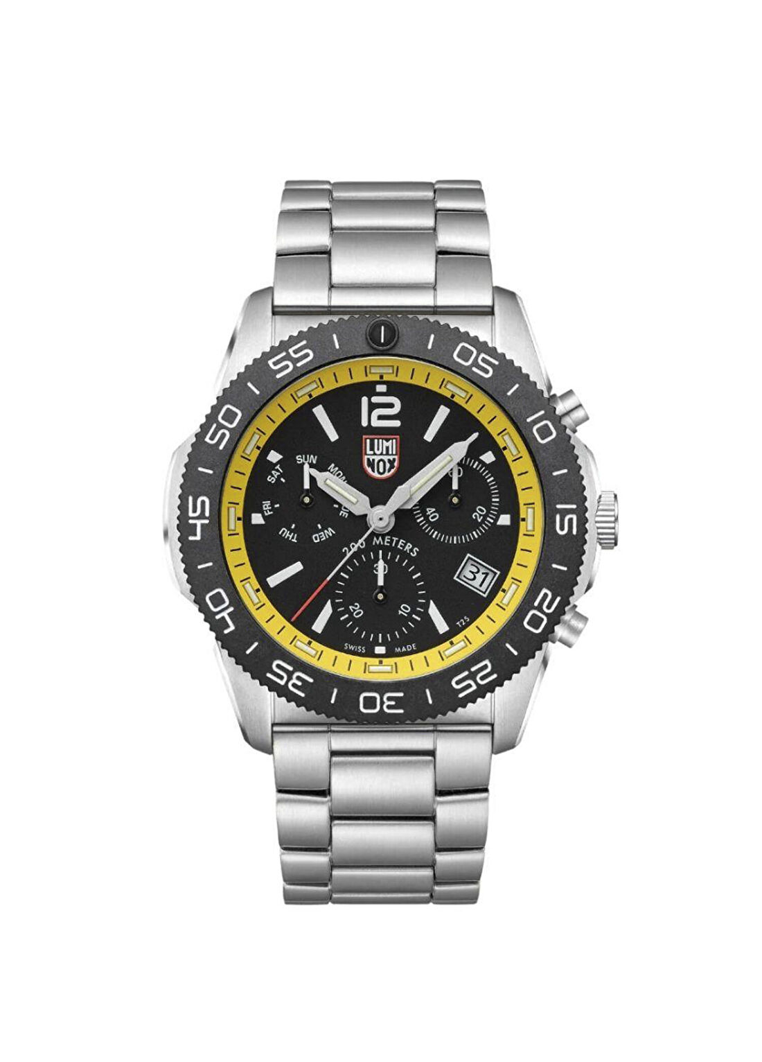 Luminox XS.3145.M Metalik Gri Çelik Erkek Kol Saati