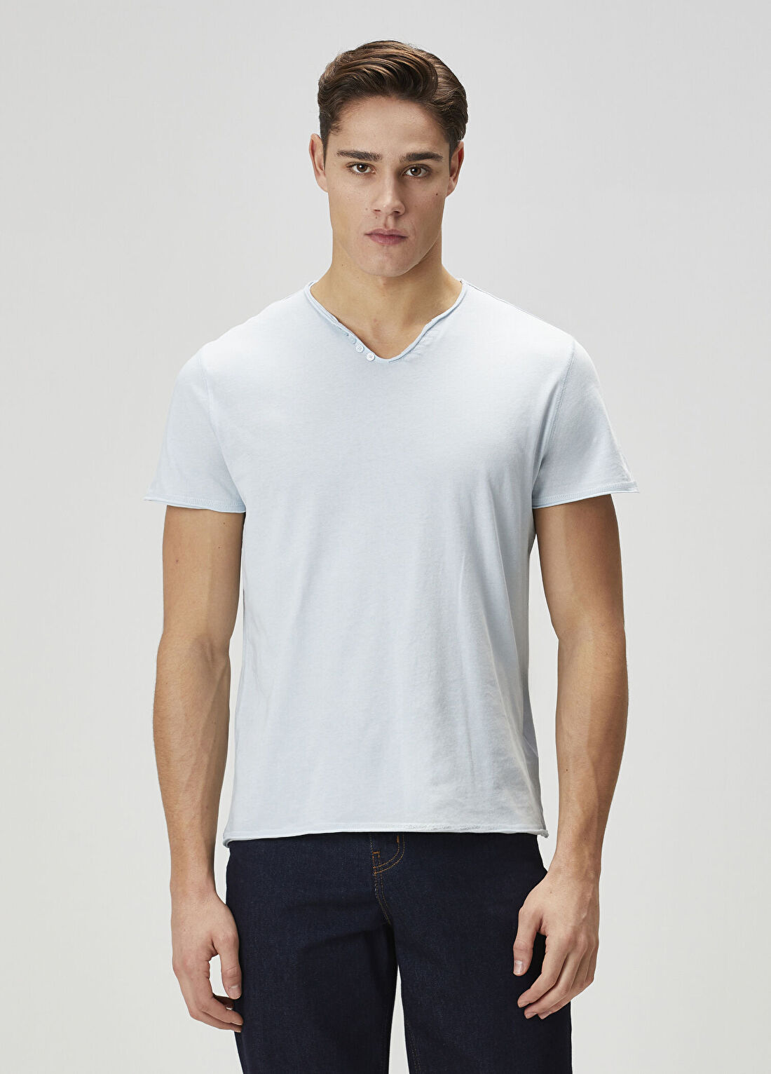Zadig&Voltaire Monastir Açık Mavi T-shirt