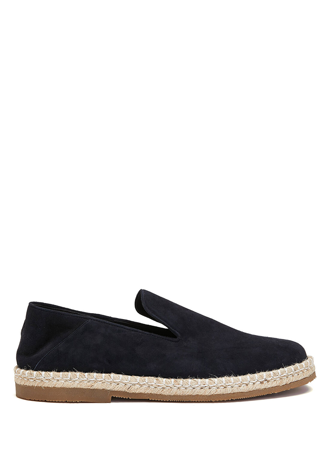 Isaia Lacivert Erkek Süet Espadril