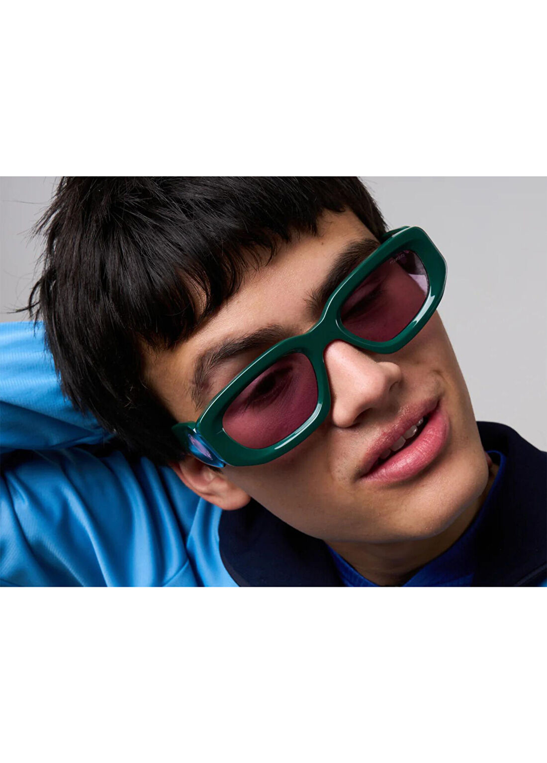 Komono Rex Green Splash Asetat Unisex Güneş Gözlüğü görsel 4
