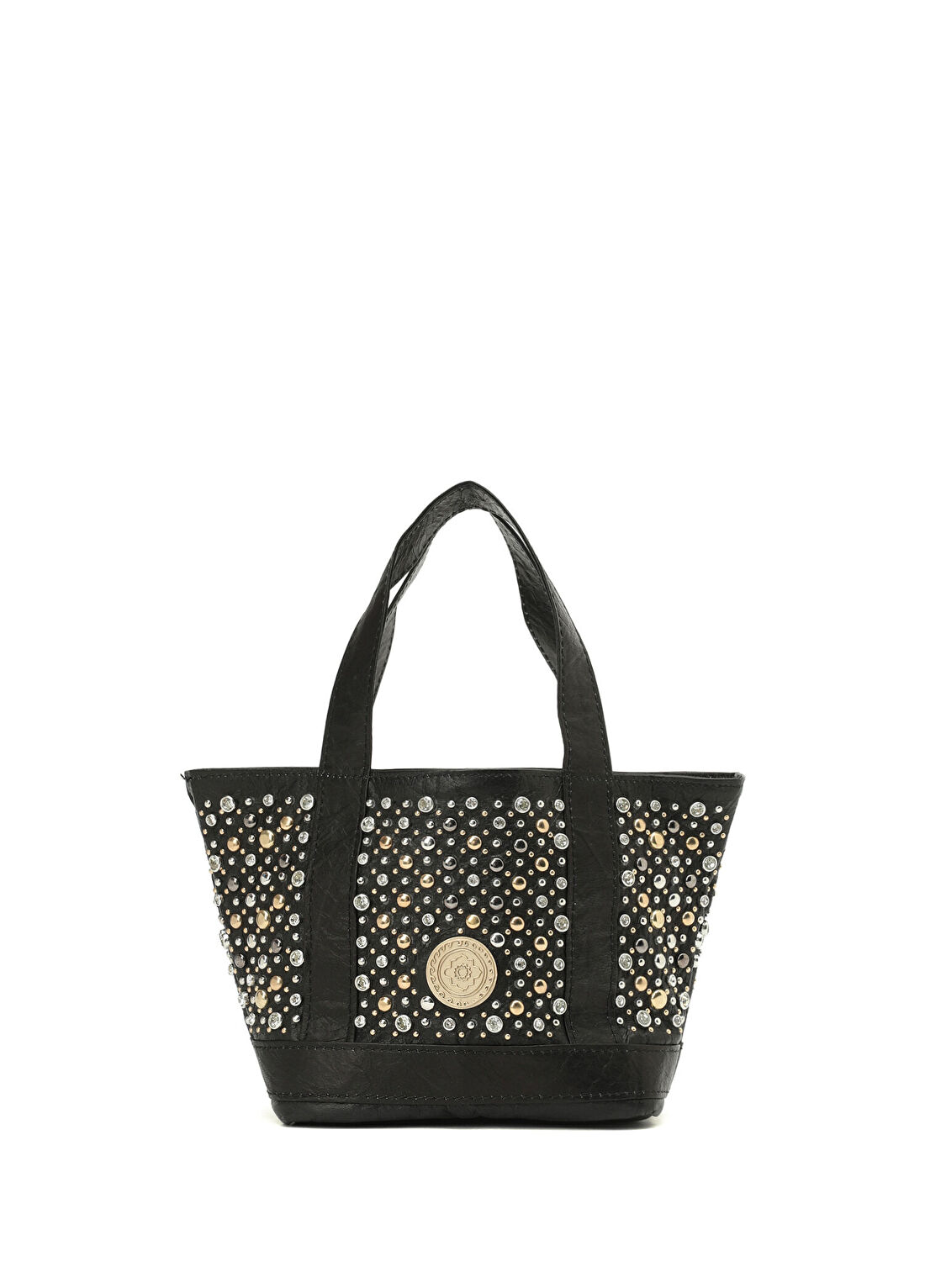 Mehry Mu Micro Cosima Disco Tote Siyah Kadın Deri Çanta