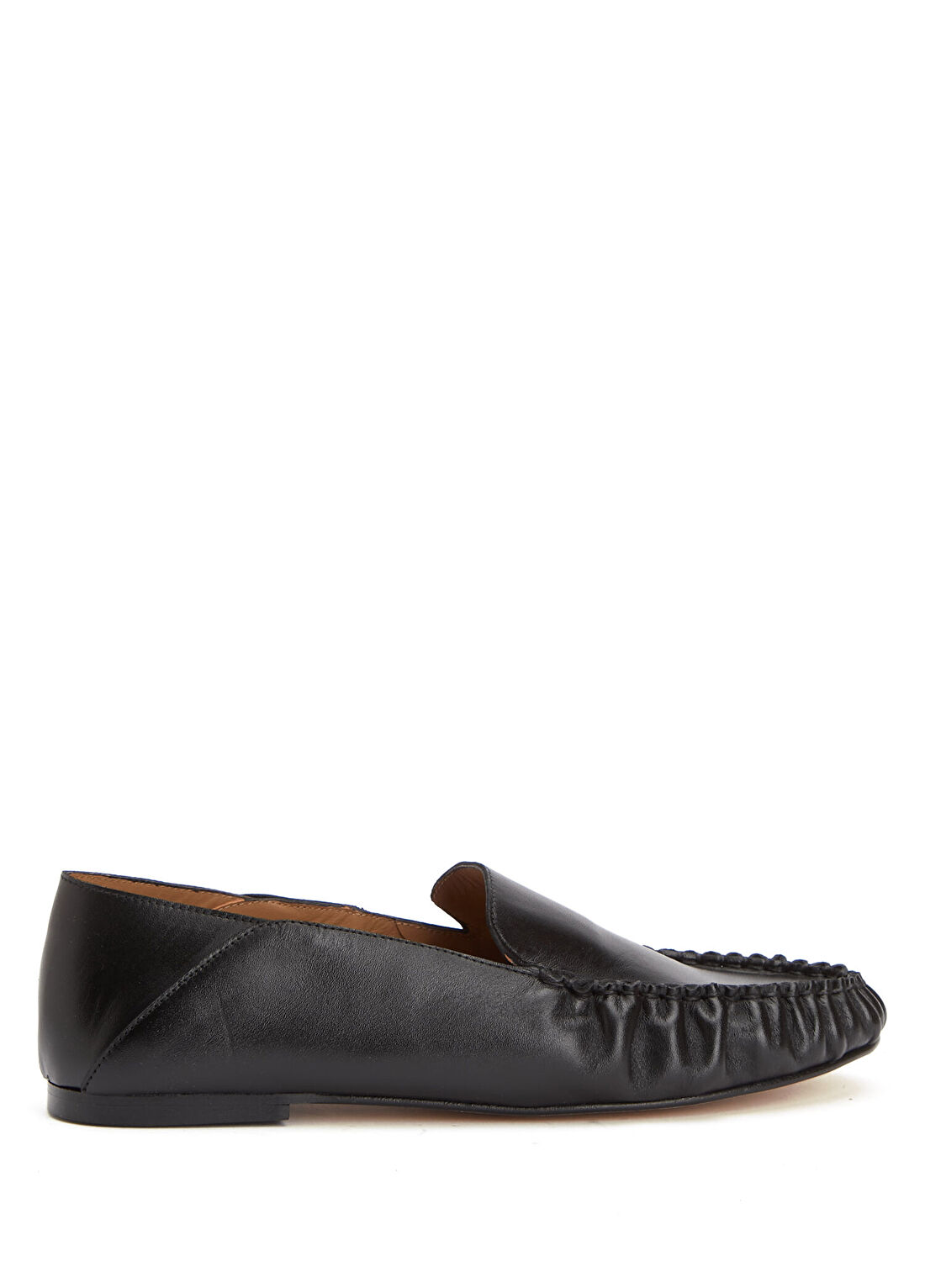 Flattered Bon Bon Siyah Kadın Deri Loafer