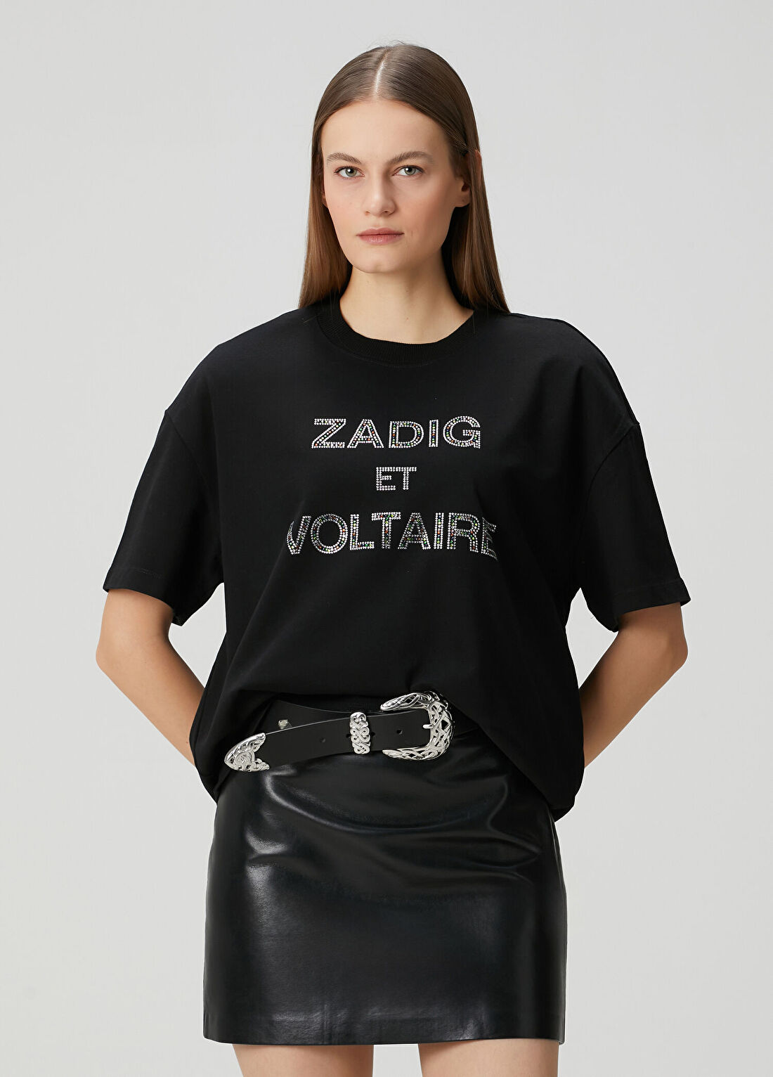 Zadig&Voltaire Tedda Siyah T-shirt