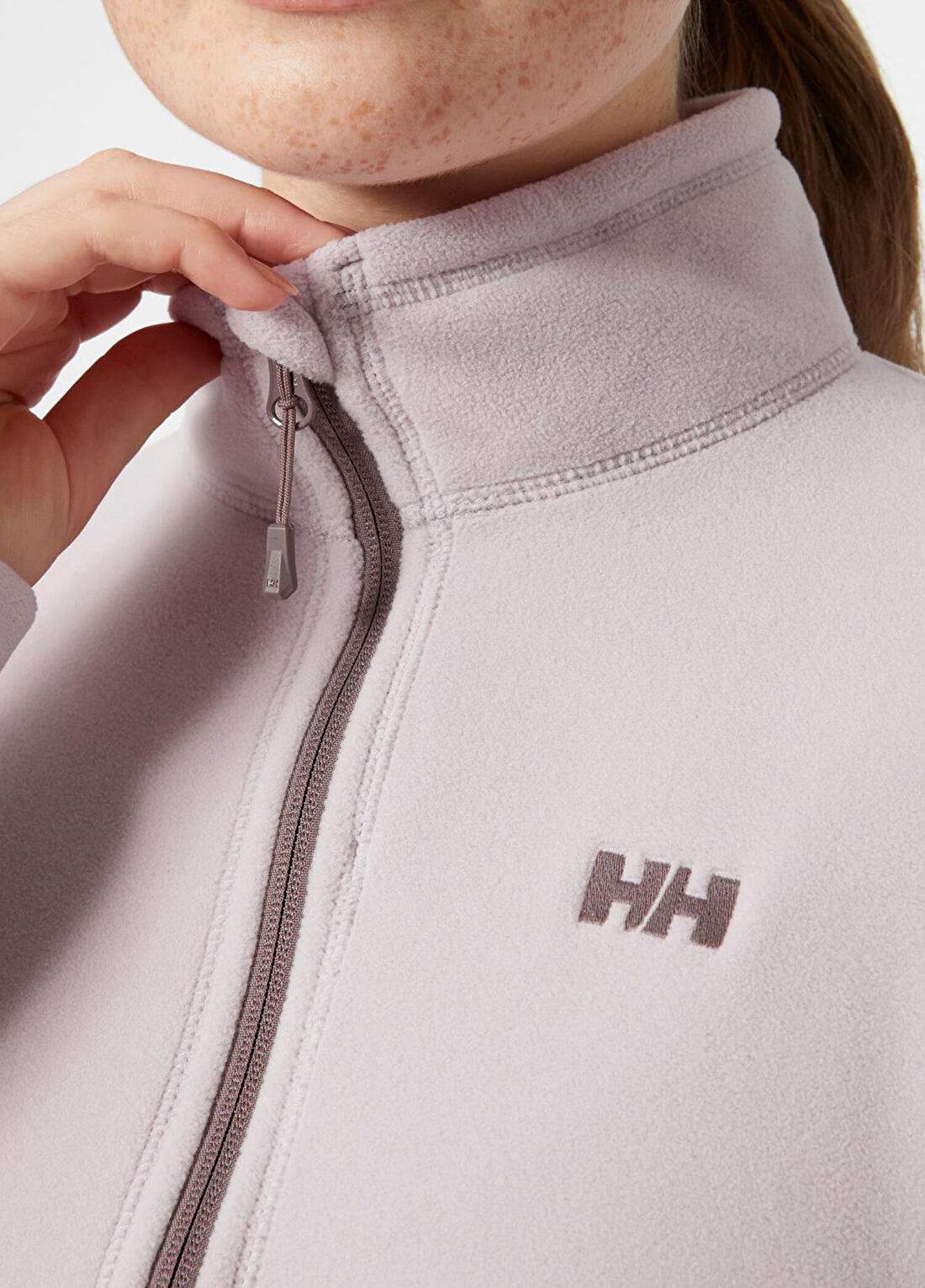 Helly Hansen W Fermuarlı Dusty Syrin Kadın Polar görsel 4