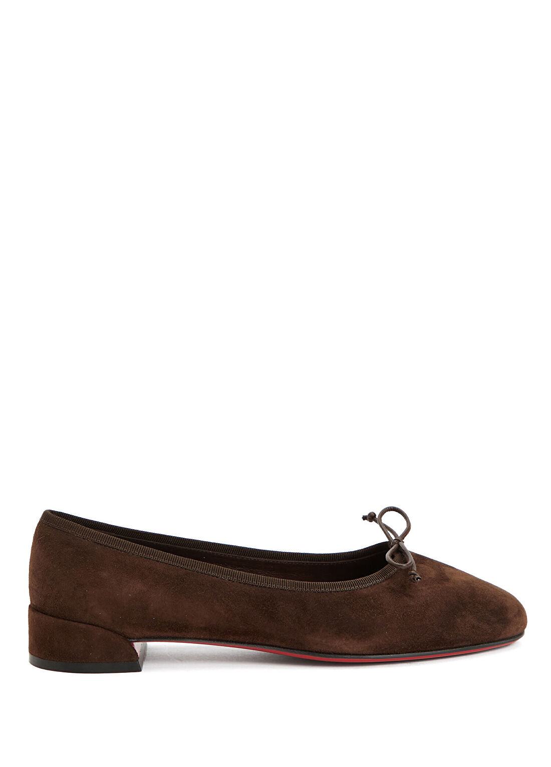 Christian Louboutin Sweetie Jane Kahverengi Deri Babet